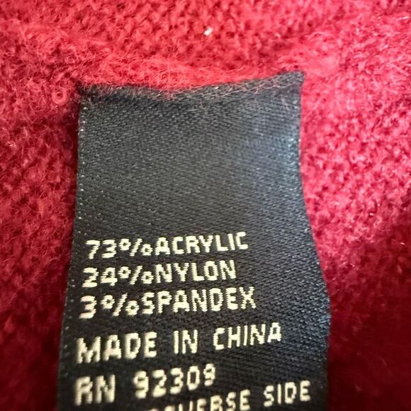 DG2 by Diane Gilman Intarsia Fair Isle Pullover Sweater Size L NWT - Picture 7 of 9